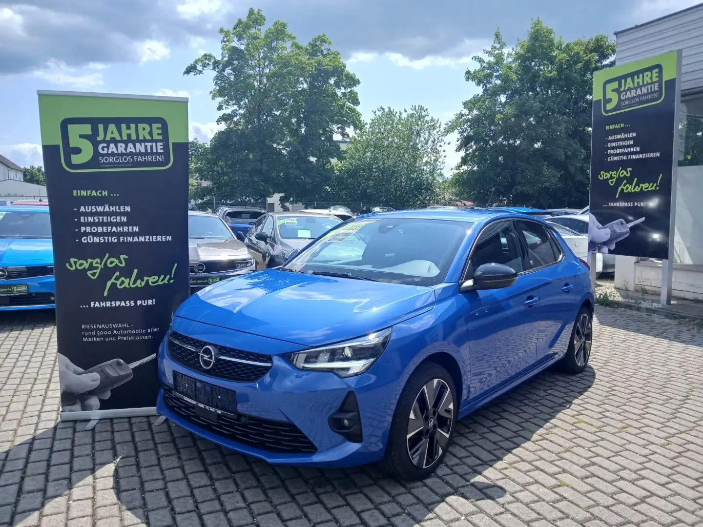 Opel Corsa-e F Winterpaket,Parkpilot,DAB,USB Blau - 2