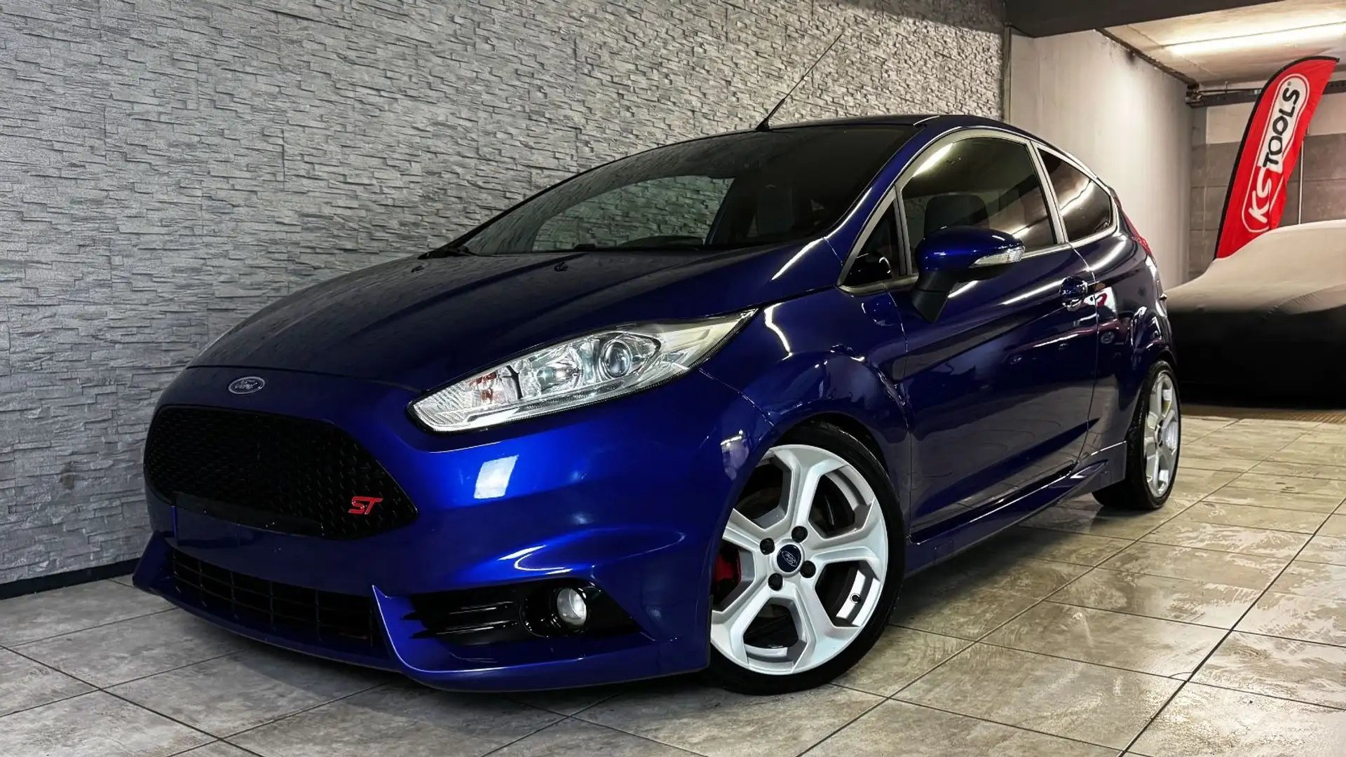 Ford Fiesta 1,6 ST Leder-Sport-Paket *LED*KAMERA*SHZ! Blue - 1