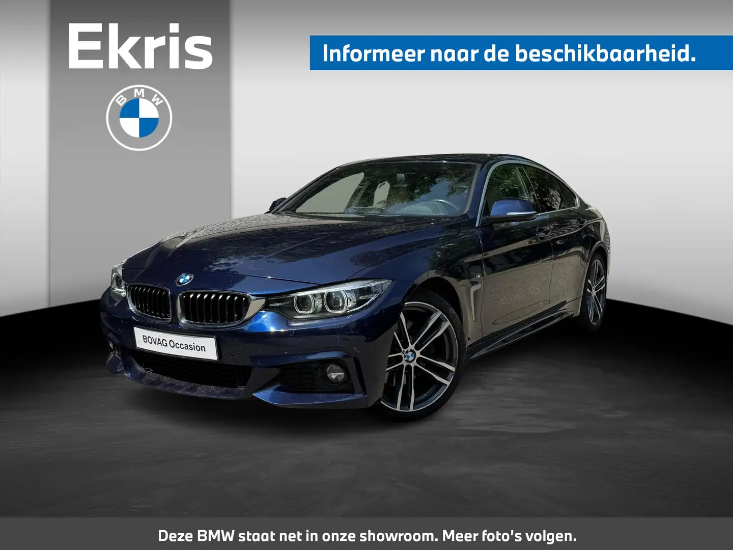BMW 430 4 Serie Gran Coupé 430i M Sportpakket | High Execu Modrá - 1
