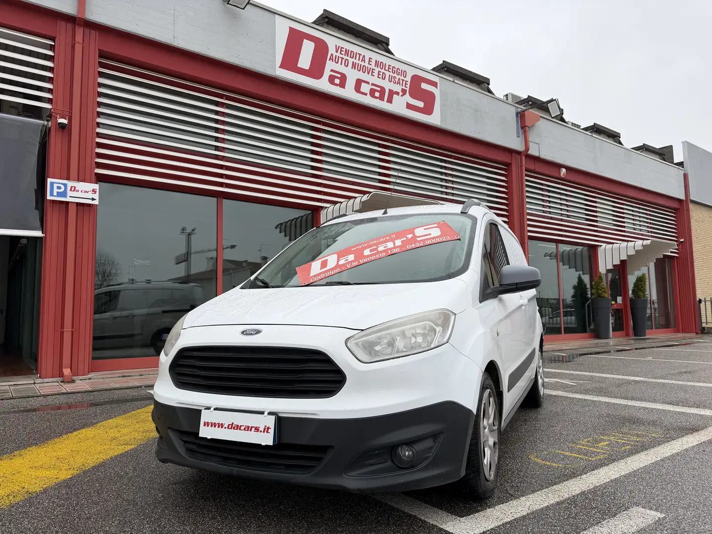 Ford Transit Courier 1.5 TDCI, UNIPROPRIETARIO! Blanc - 1
