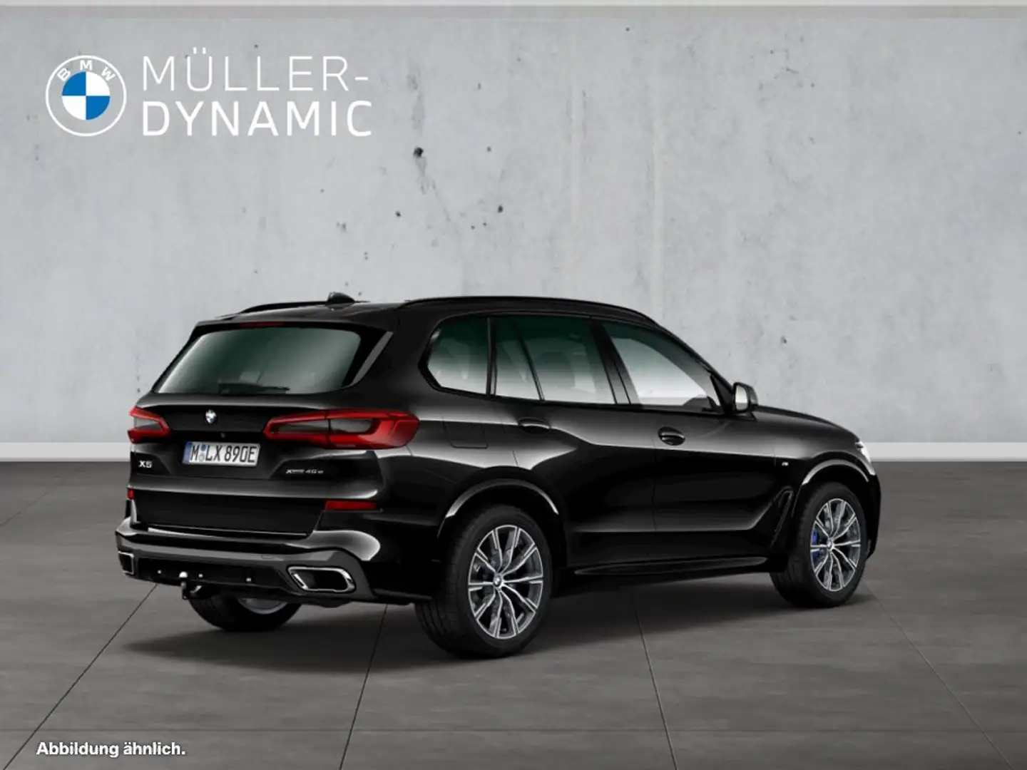 BMW X5 xDrive45e M SPORT LASER HUD AHK 360°KAMERA HIFI KO Schwarz - 2