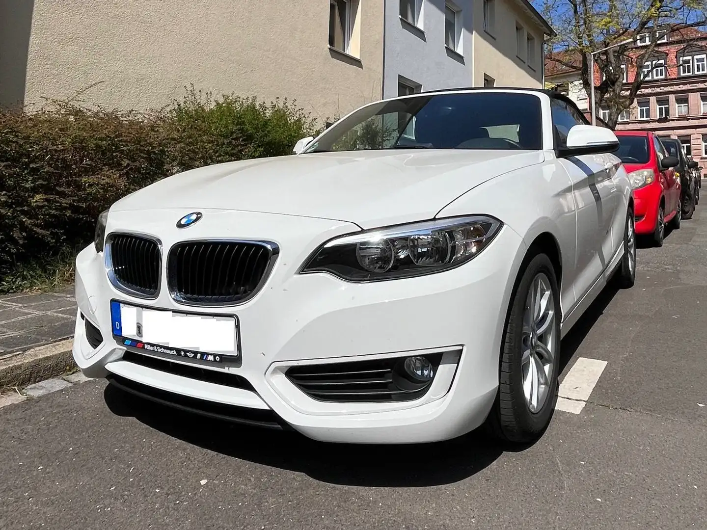 BMW 220 220i Cabrio Aut. Advantage Blanco - 1