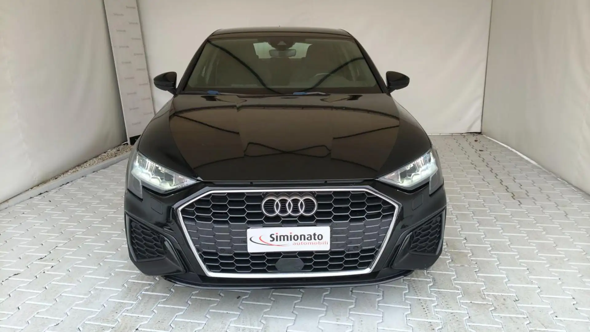 Audi A3 SPB 30 TFSI S tronic S line edition Nero - 2