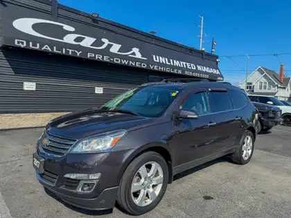Gray 2017 Chevrolet Traverse 1LT AWD SUV / Crossover All-Wheel Drive 6-Speed Automatic