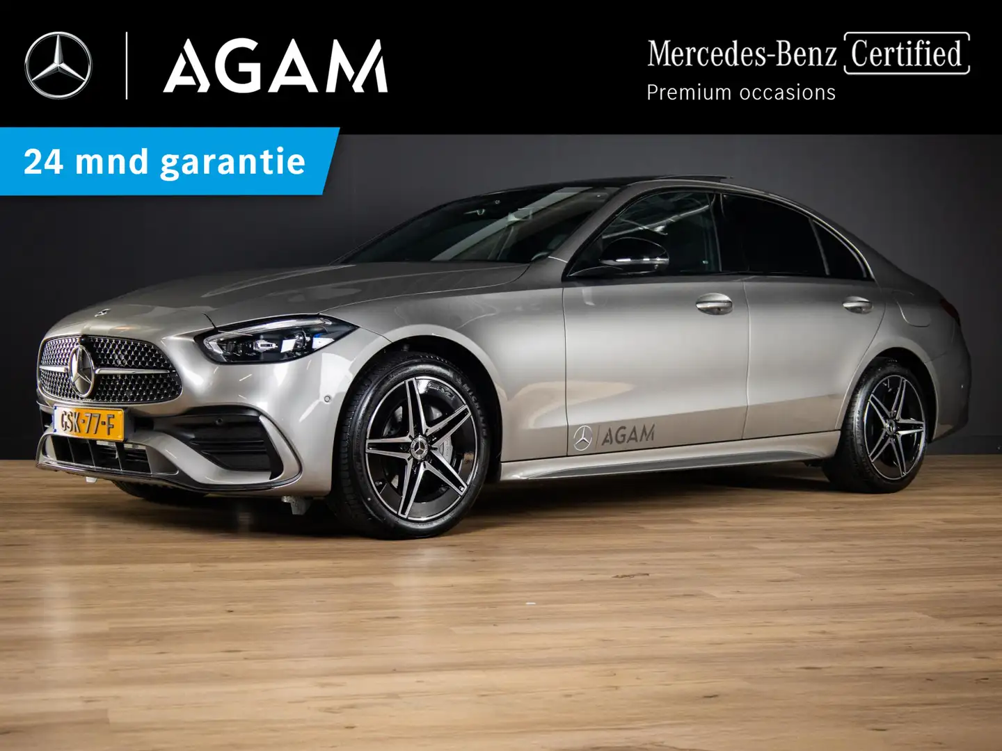 Mercedes-Benz C 300 Limousine e AMG Line Premium PLUS | Panorama dak Grijs - 1