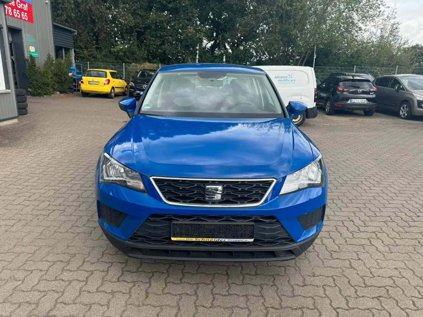 SEAT Ateca 1-HAND°KLIMA°TEMPOMAT°USB°16"ALU Bleu - 2