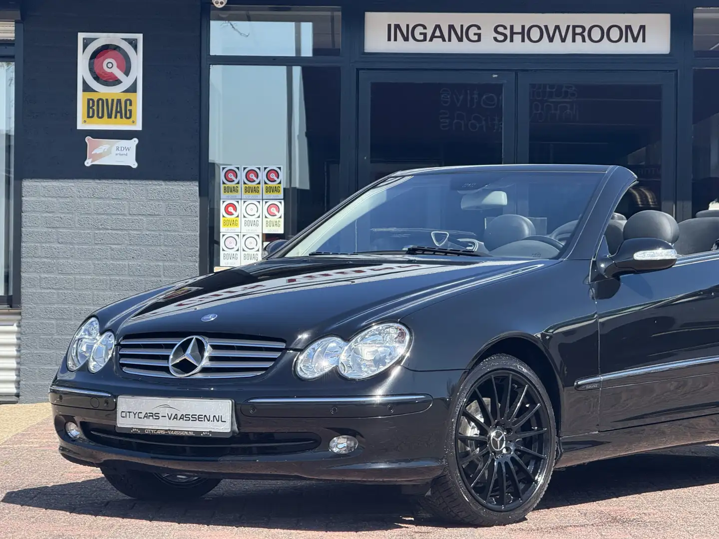 Mercedes-Benz CLK 240 Cabrio Elegance automaat 170 pk youngtimer climate Negru - 2