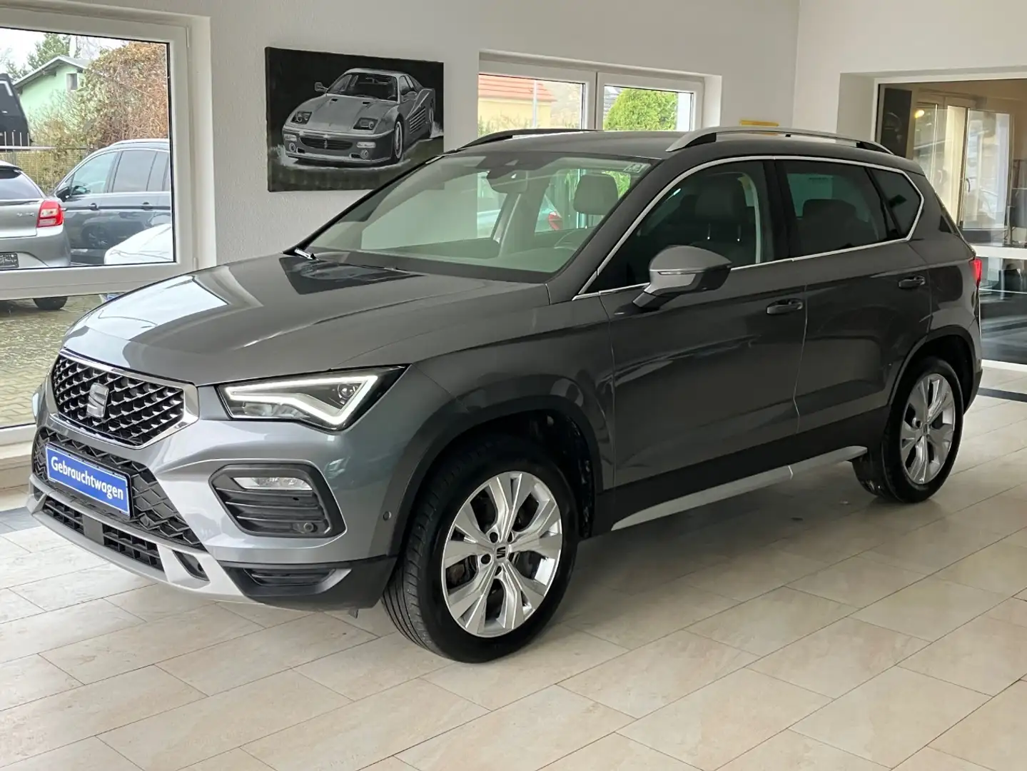 SEAT Ateca 2.0 TSI Xperience 4Drive DSG ParkAssist Gris - 1
