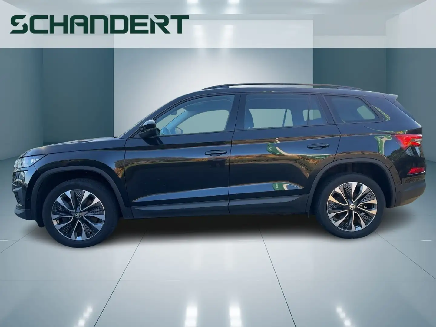 Skoda Kodiaq 2.0 TDI Tour 4x4 DSG Matrix Navi PLA Klimaautom Schwarz - 2