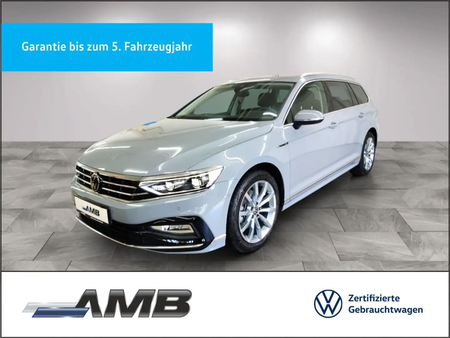 Volkswagen Passat Variant R-Line 2.0 TDI 4MO AHK/HuD/02.29G Grau - 1