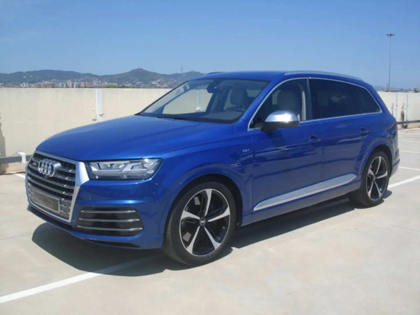 Audi SQ7 4.0 TDI quattro tiptronic Bleu - 1
