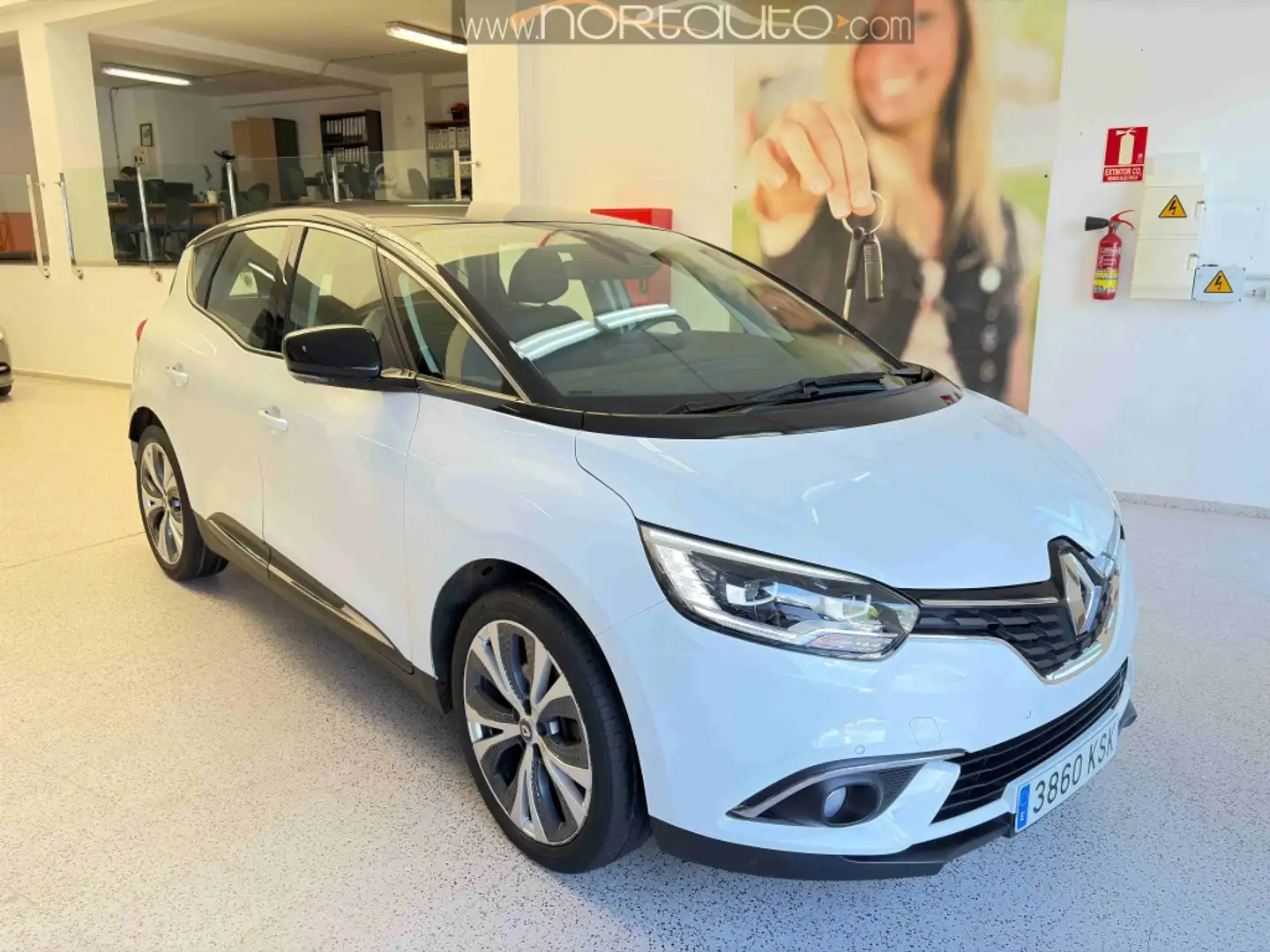 Renault Grand Scenic 1.3 TCe GPF Limited 103kW Blanc - 1
