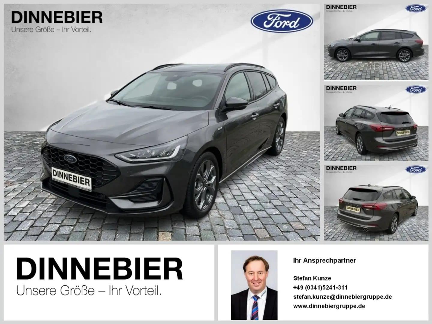 Ford Focus ST-Line X LED+AHK+Kamera+Winterpaket Grau - 1