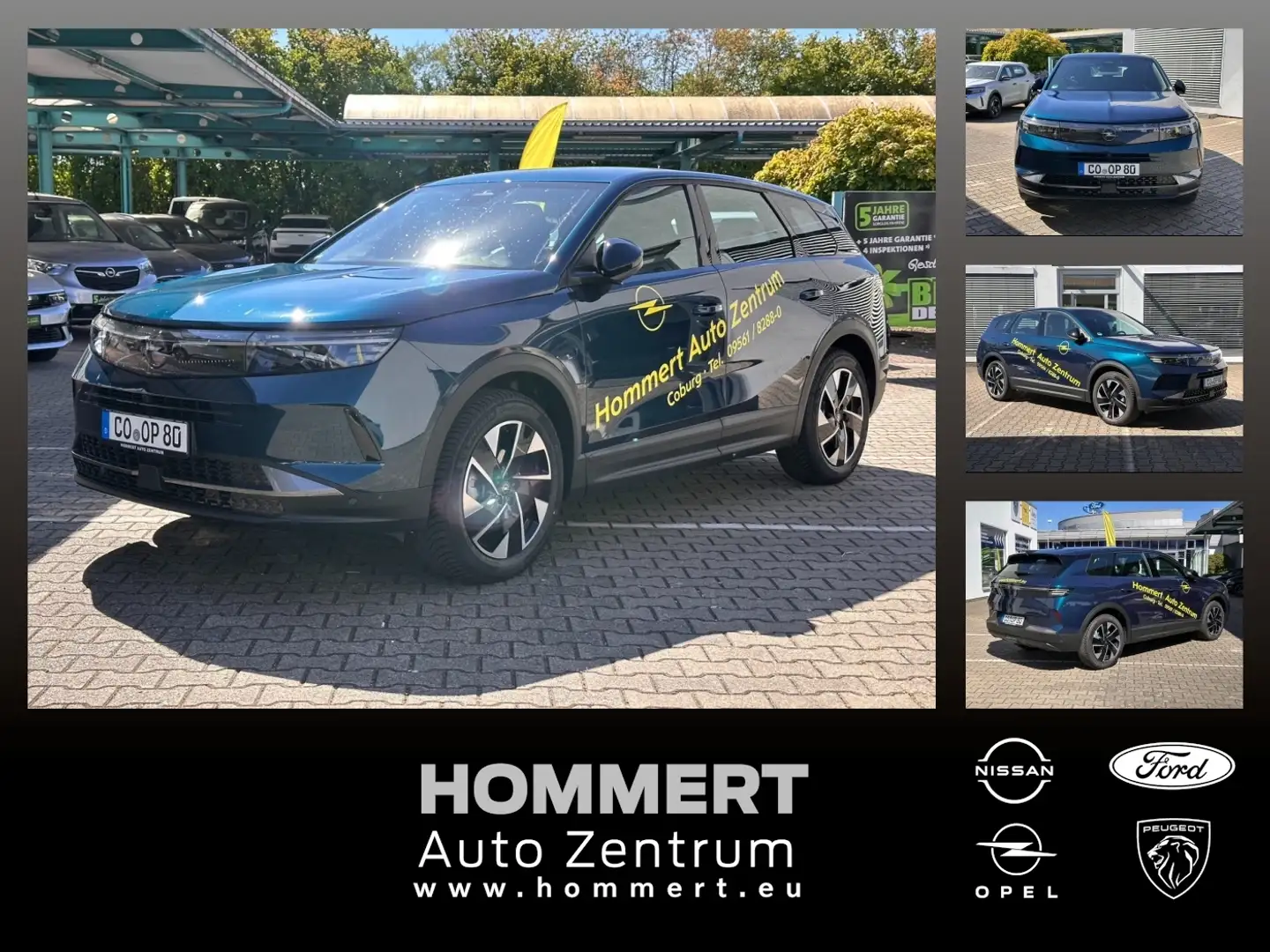 Opel Grandland Edition 1.2 145PS *LED*180°*Sitzhzg*LM* Blau - 1