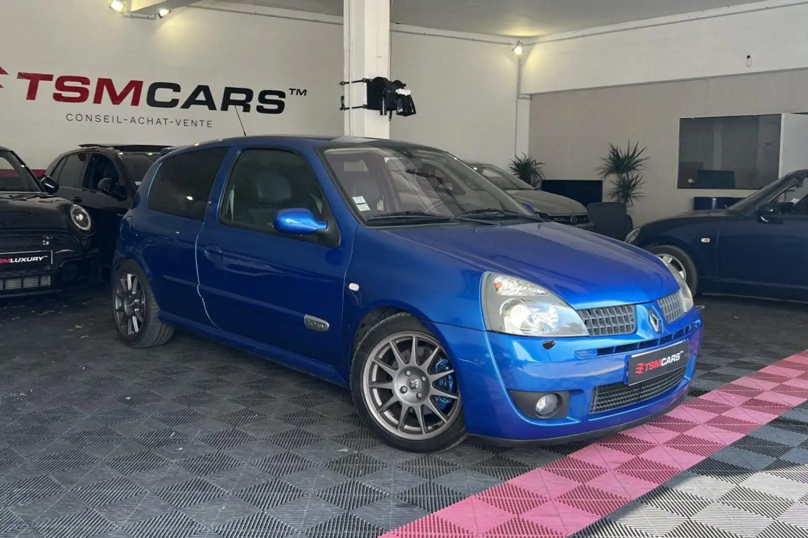 Renault Clio 2.0i 16V - 182 II BERLINE Sport PHASE 3 Bleu - 2