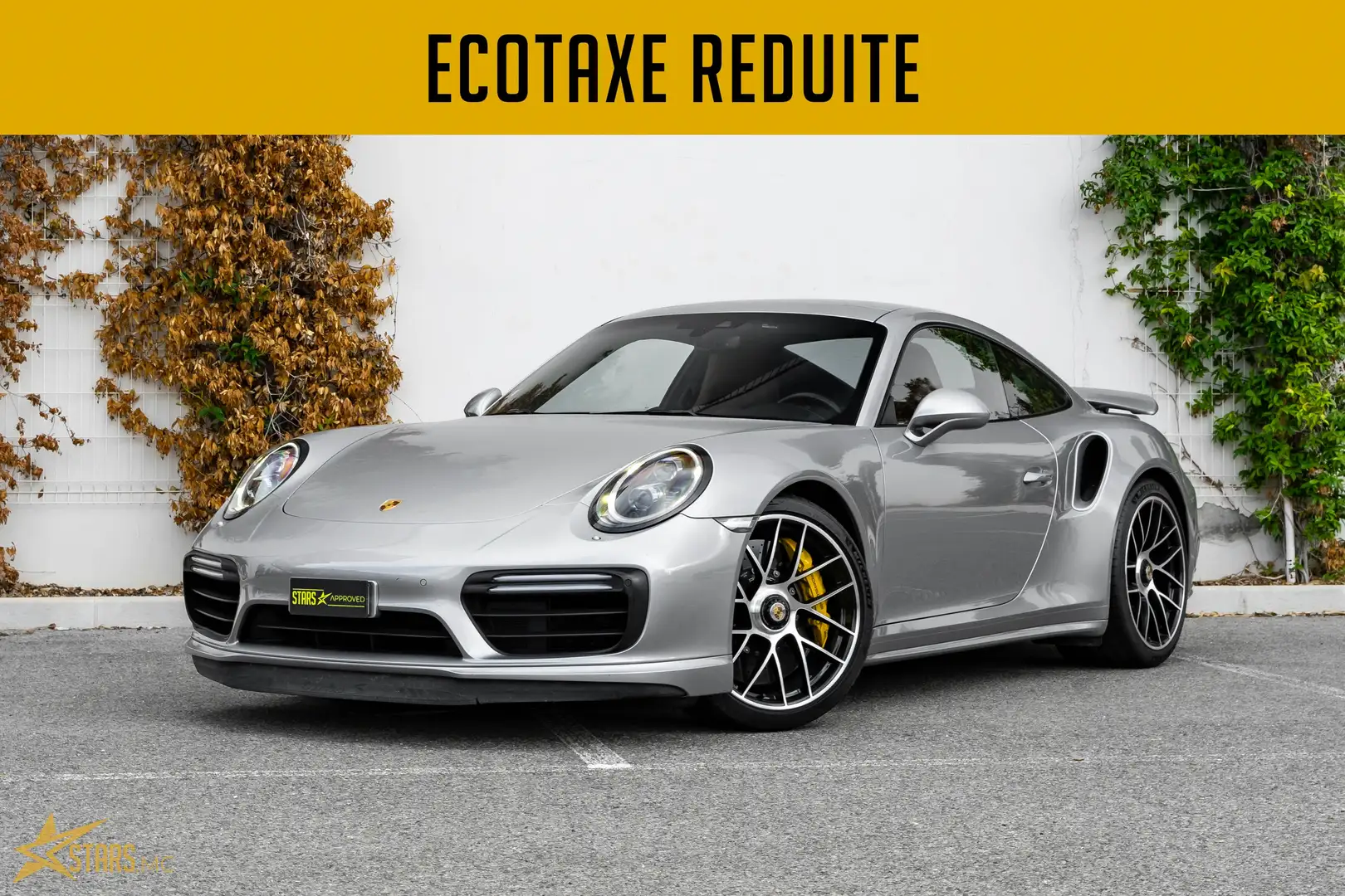 Porsche 911 Turbo Coupe 3.8i 580 S PDK A Argento - 1
