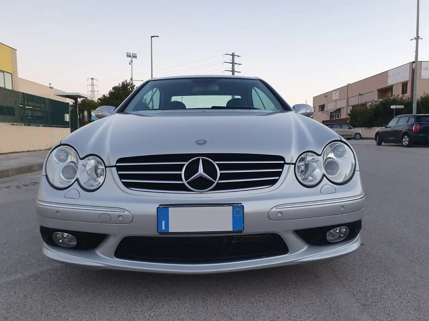 Mercedes-Benz CLK 55 AMG Coupe Silber - 1