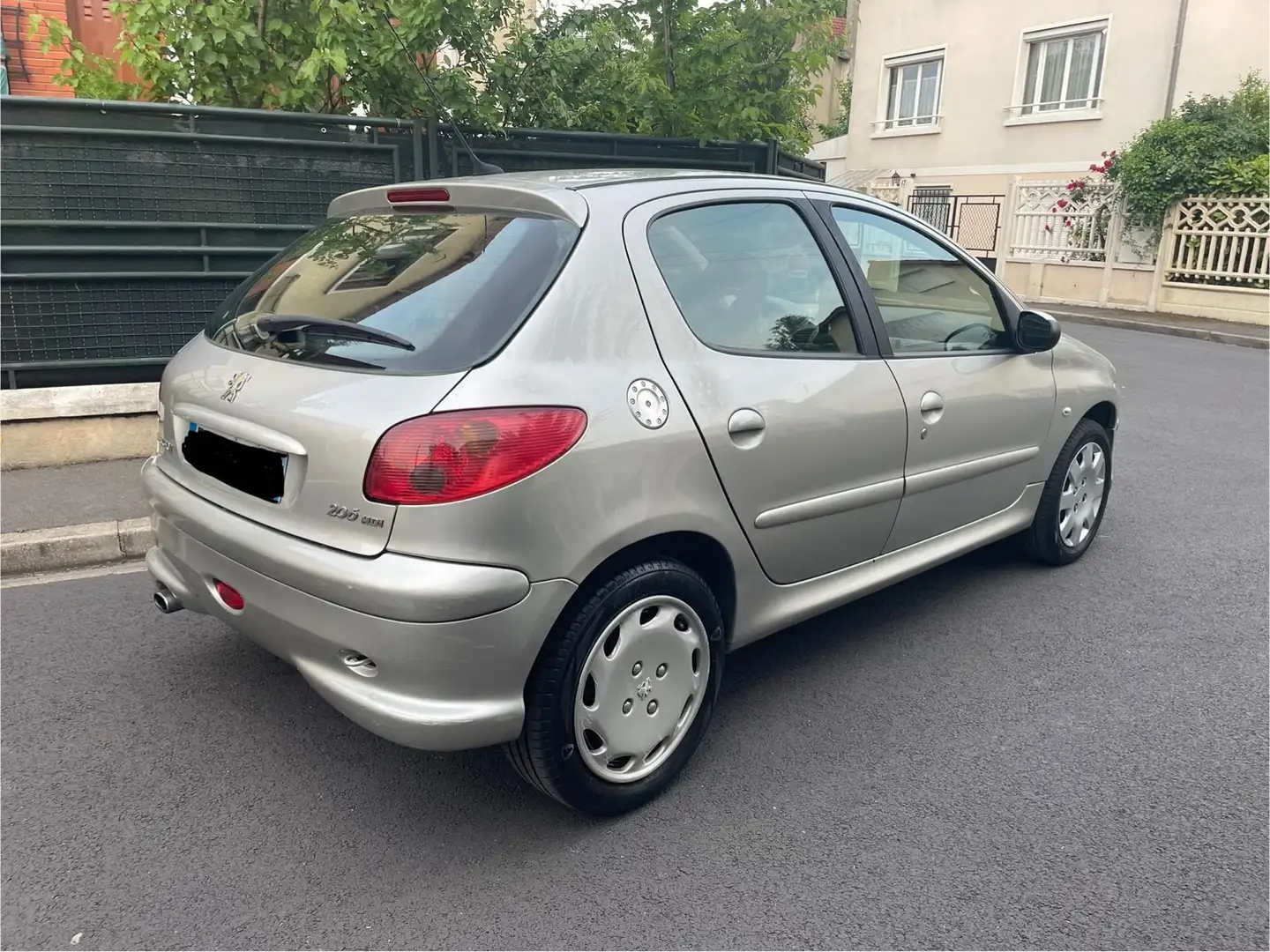 Peugeot 206 206 1.6 HDi FAP Trendy Beige - 2