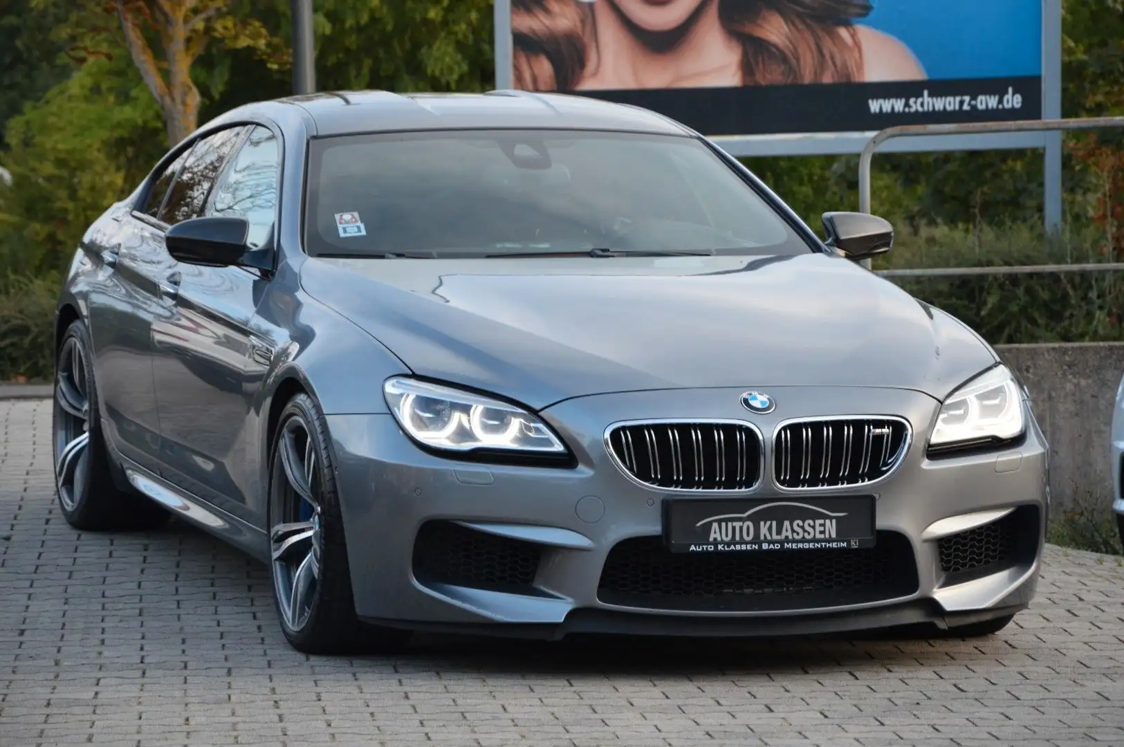 BMW M6 Gran Coupé /B&O/Massage/Head-Up/Softclose Szary - 1