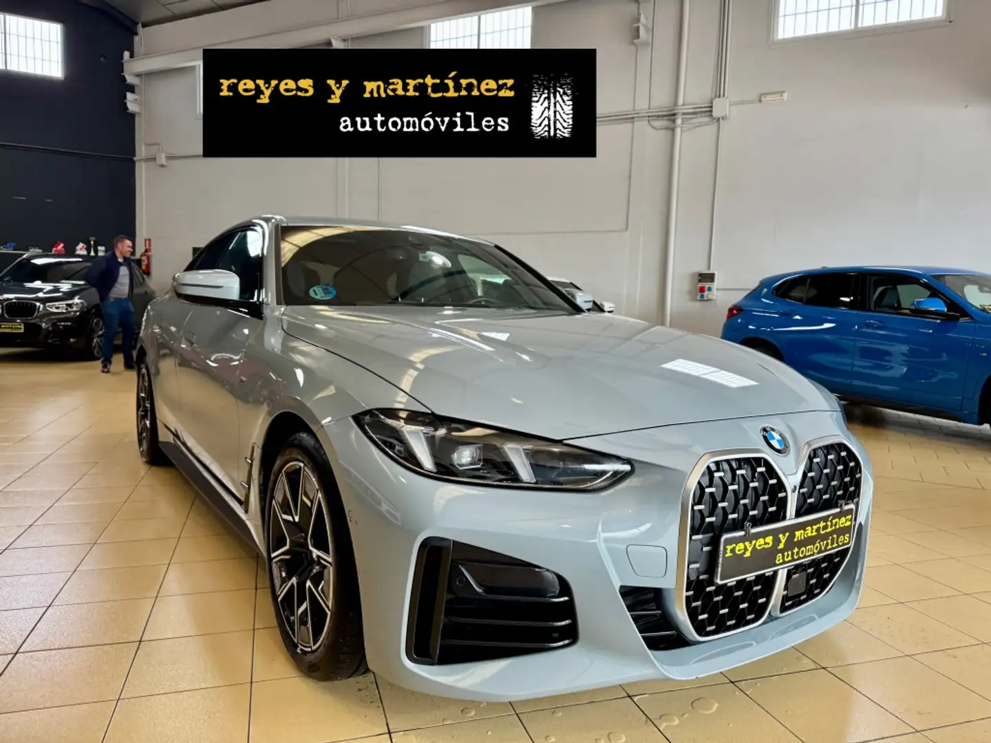 BMW 420 420dA Gran Coupé M Sport Grijs - 2