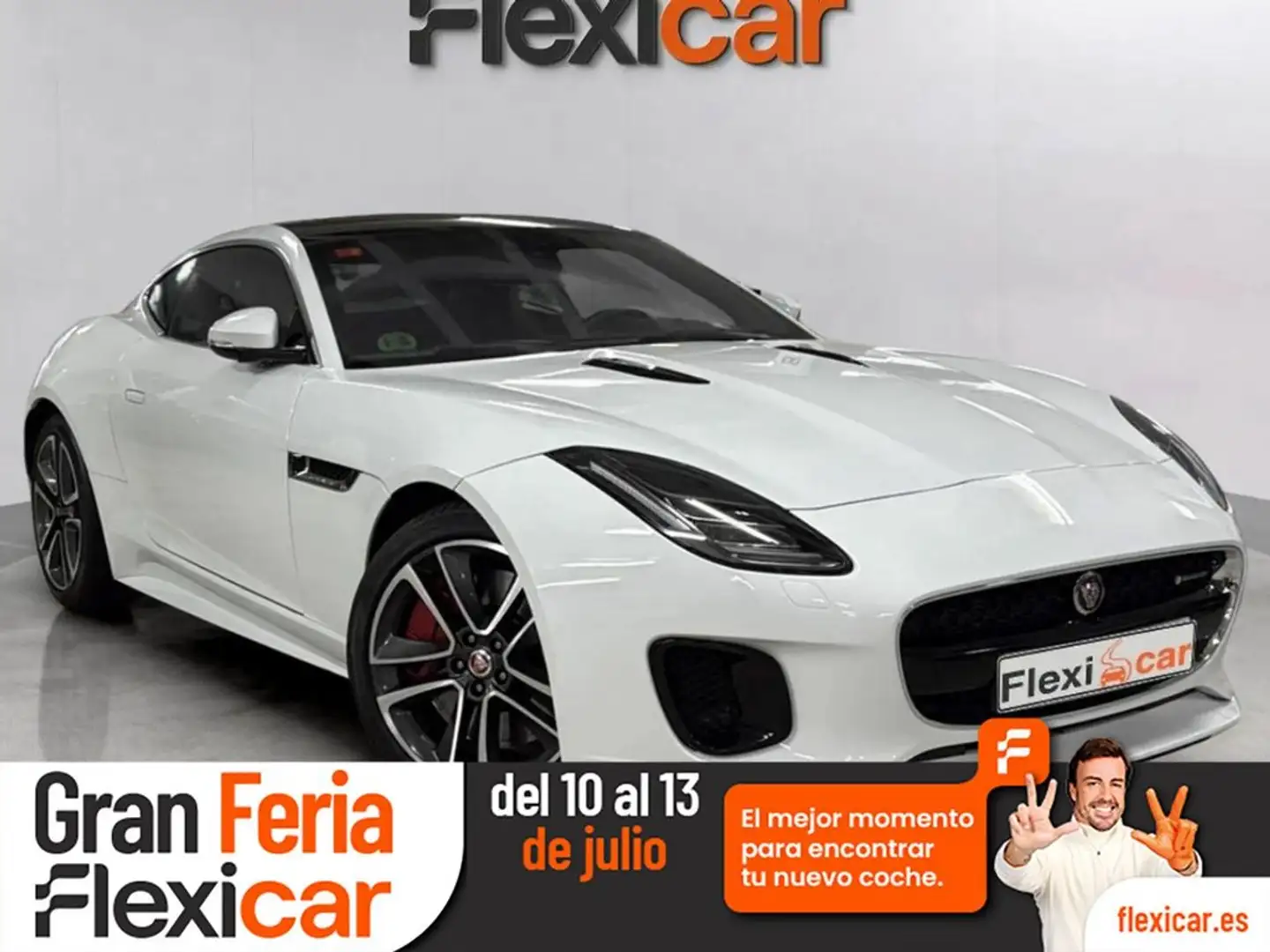Jaguar F-Type Coupé 2.0 I4 R-Dynamic Aut. 300 Weiß - 1