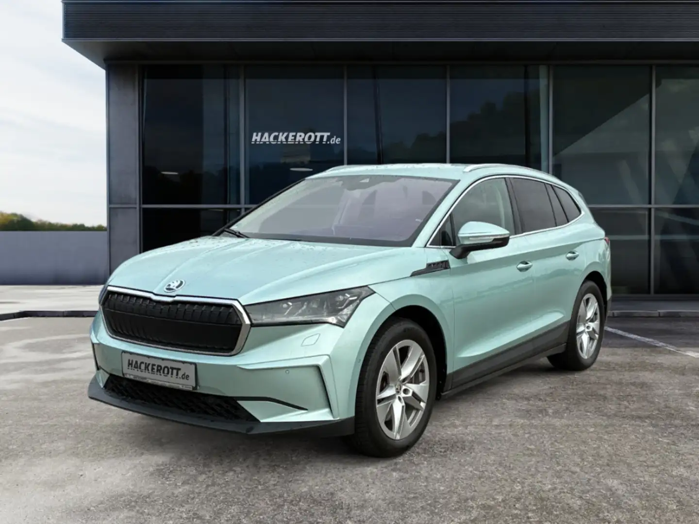 Skoda Enyaq Loft 80 *Batterie Zertifikat'' AHK Wärmepumpe Temp Silber - 1