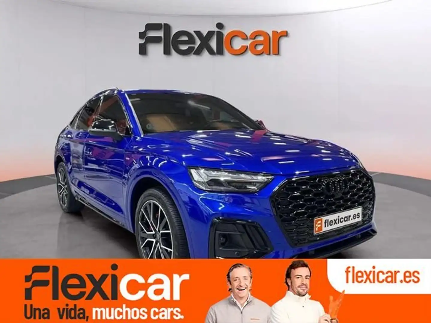 Audi Q5 Black line 35 TDI 120kW S tronic Bleu - 1