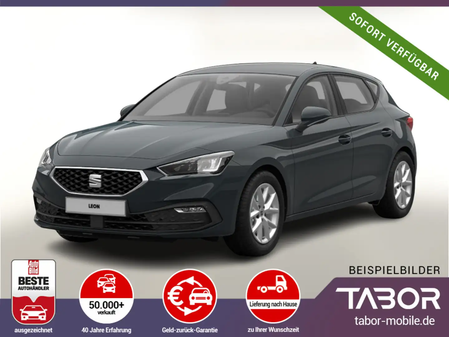 SEAT Leon 1.5 TSI 115 Style SHZ 3ZClim Kam ACC Azul - 2