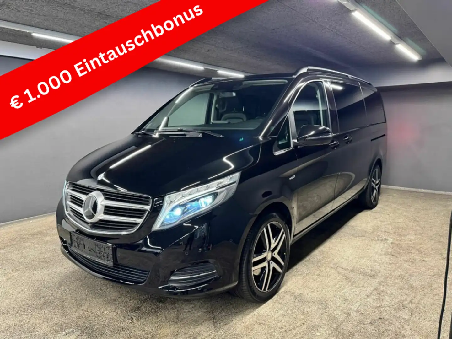 Mercedes-Benz V 250 CDI AMG AVANTGARDE 4MATIC 8 SITZE EL. SCHIEB Schwarz - 1