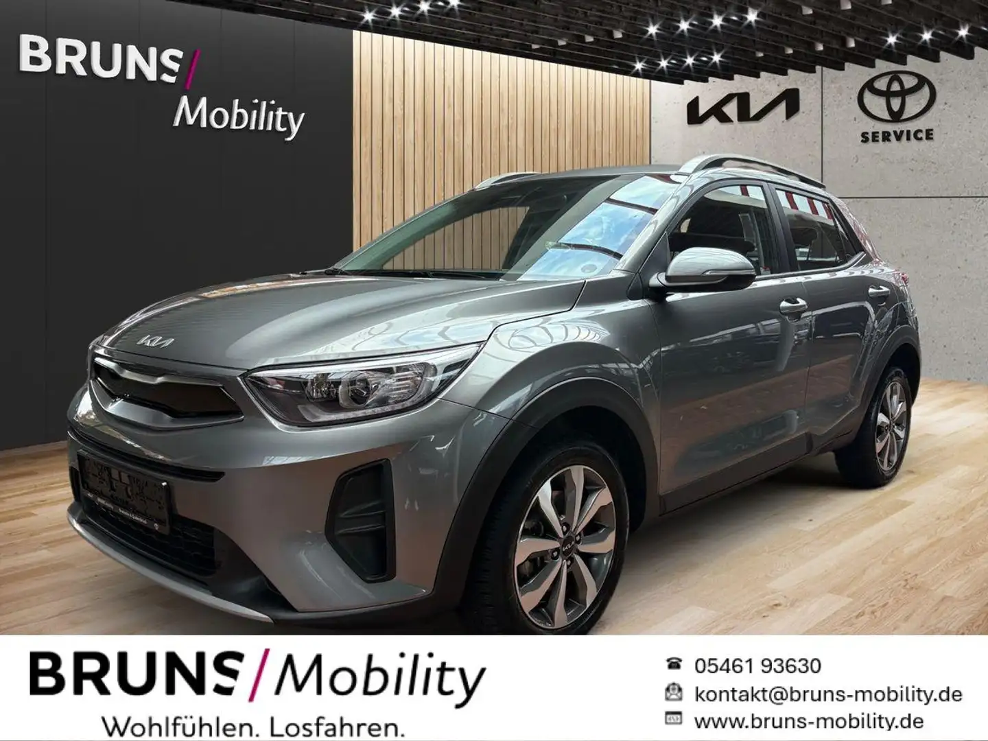 Kia Stonic 1.0 T Vision Navi Kamera Sitzheizung Blau - 1