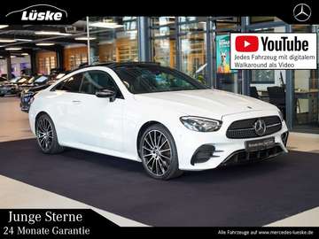 E 300 d 4M Coupé AMG Line Night Burmester Pano