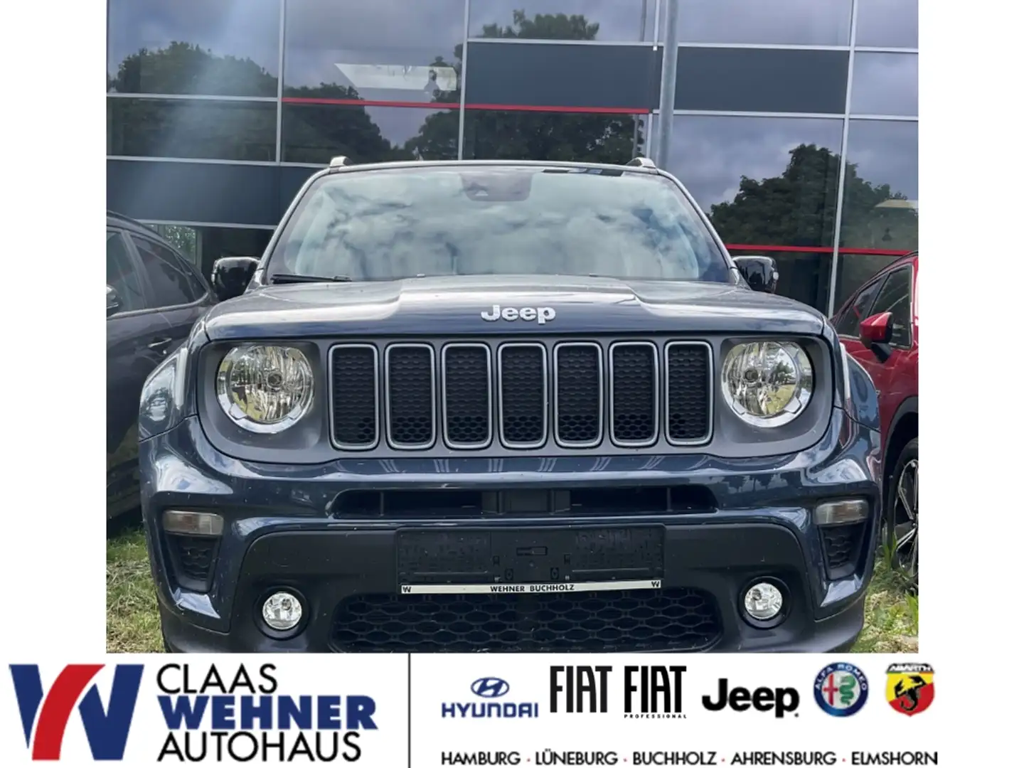 Jeep Renegade Longitude Mild-Hybrid FWD 1.5 MultiAir Mild Hybrid Blau - 1