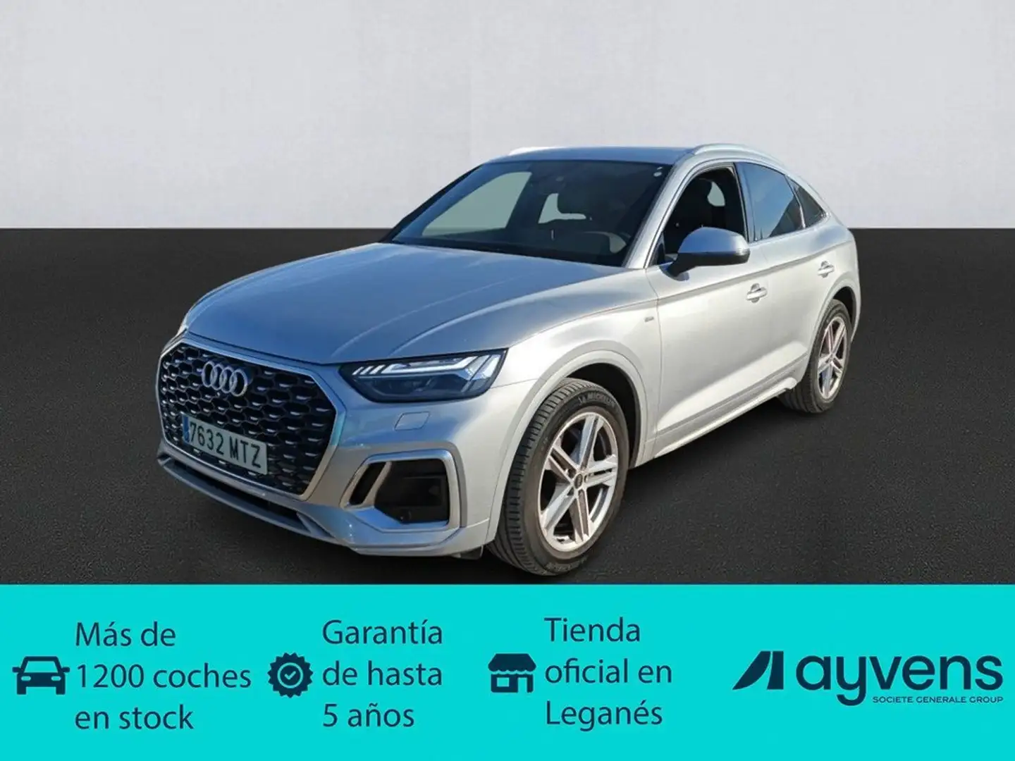 Audi Q5 Sportback 35 TDI S line S tronic Gris - 1
