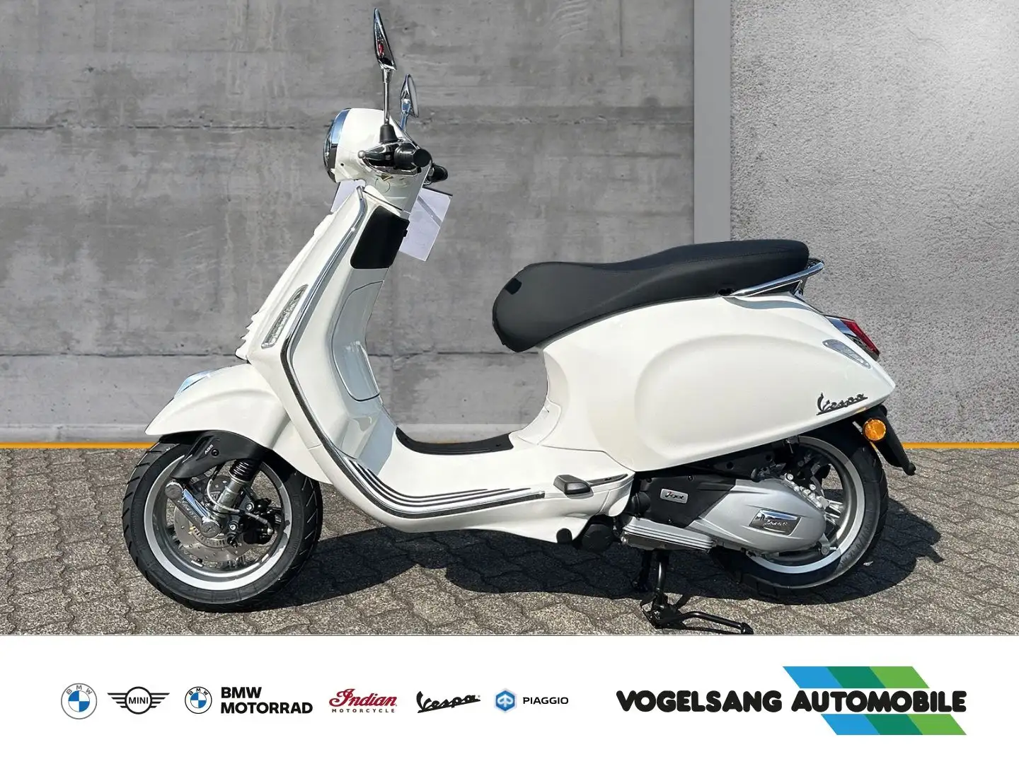 Vespa Primavera 50 I-Get, Voll LED, LCD Display, Facel Weiß - 2