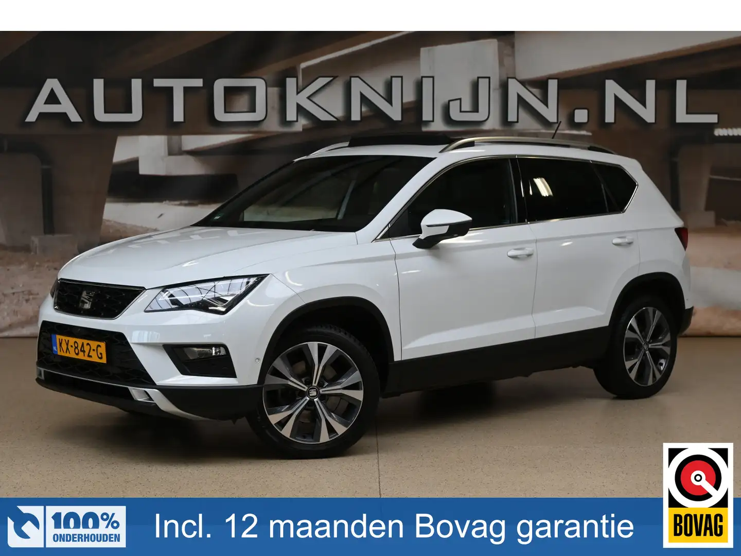 SEAT Ateca 1.4 TSI 150pk Xcellence | NL-auto | Panoramadak | Wit - 1