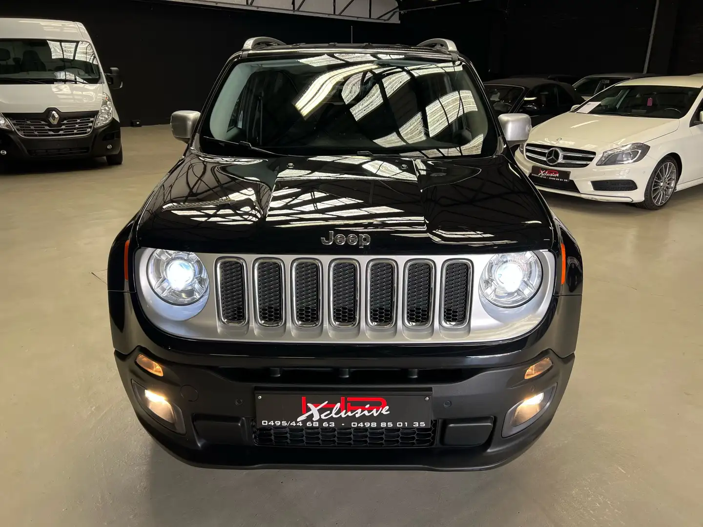Jeep Renegade 2.0 MJD 4x4 Limited*GPS*LED*1er PROP*GARANT 2 ANS* Schwarz - 2