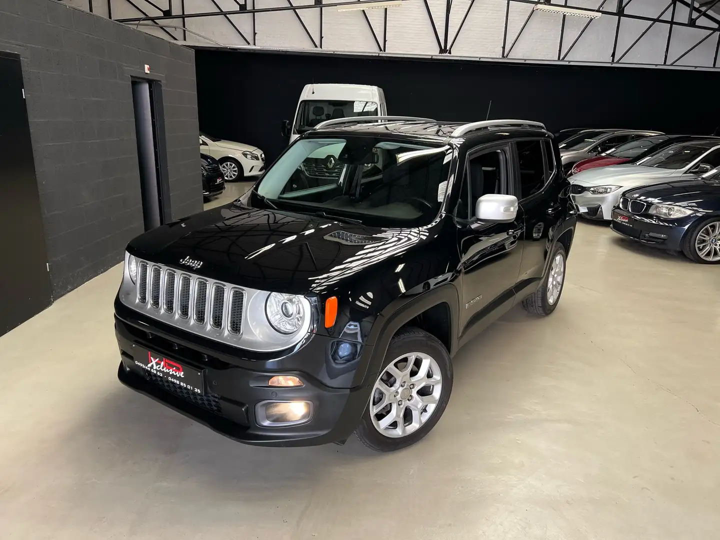 Jeep Renegade 2.0 MJD 4x4 Limited*GPS*LED*1er PROP*GARANT 2 ANS* Schwarz - 1