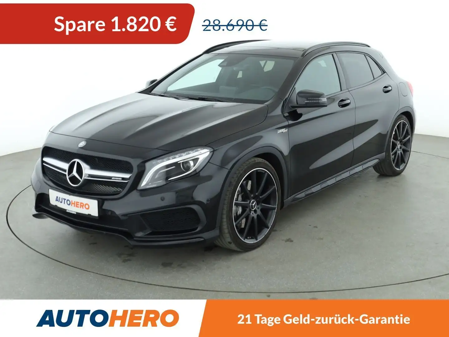 Mercedes-Benz GLA 45 AMG GLA 45 AMG 4Matic Aut.*NAVI*BI-XENON*CAM*TEMPO*HK* Schwarz - 1