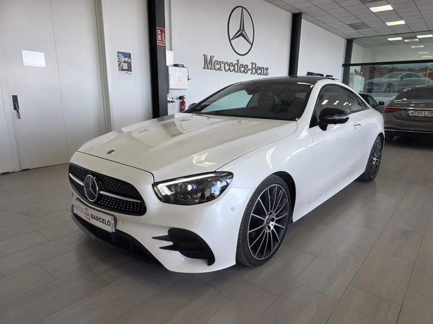 Mercedes-Benz E 220 Coupé 220d 9G-Tronic Blanco - 2