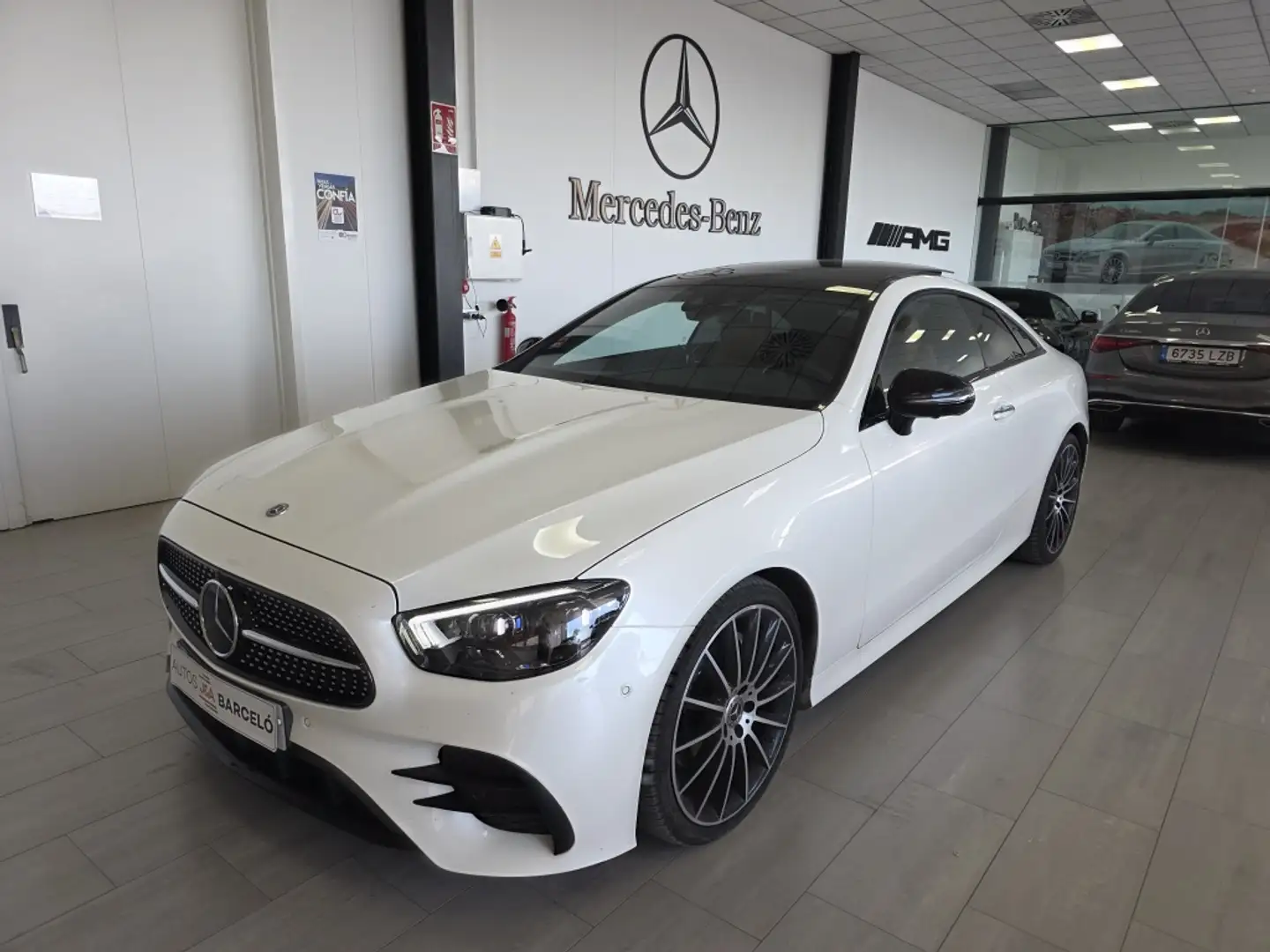 Mercedes-Benz E 220 Coupé 220d 9G-Tronic Blanco - 1