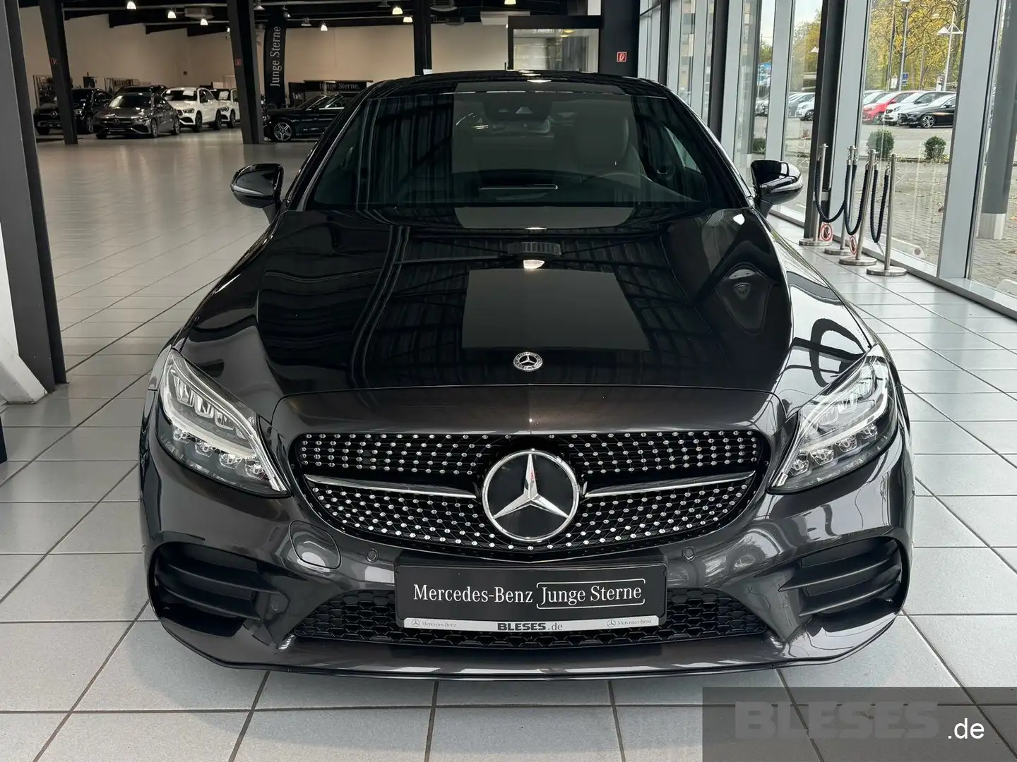 Mercedes-Benz C 180 C 180 Coupé AMG Night Navi+Pano+Kamera+LED+Sound Gris - 2