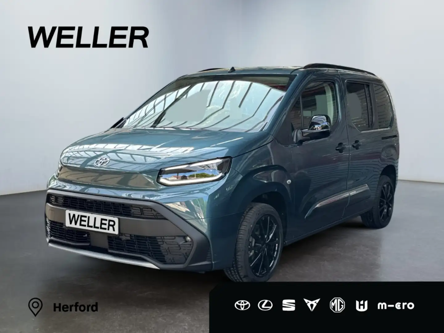 Toyota Proace City Verso 50 kWh L1 Teamplayer *Navi*SHZ* Niebieski - 1