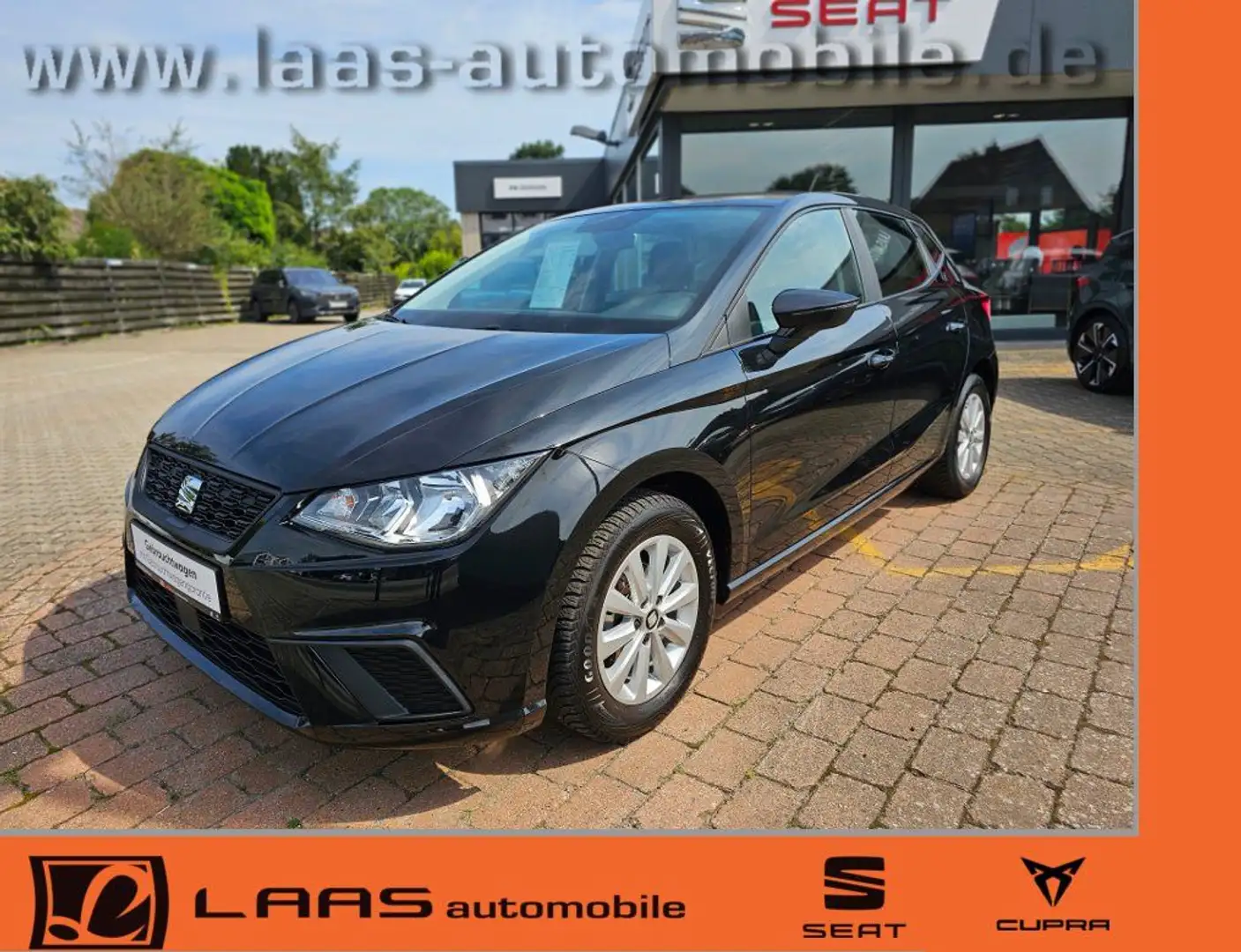 SEAT Ibiza Style 1,0 TSi-Climatronic/PDC Schwarz - 1