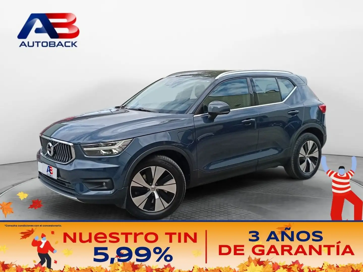 Volvo XC40 1.5 T5 Twin Recharge Inscription Ex Auto Bleu - 1