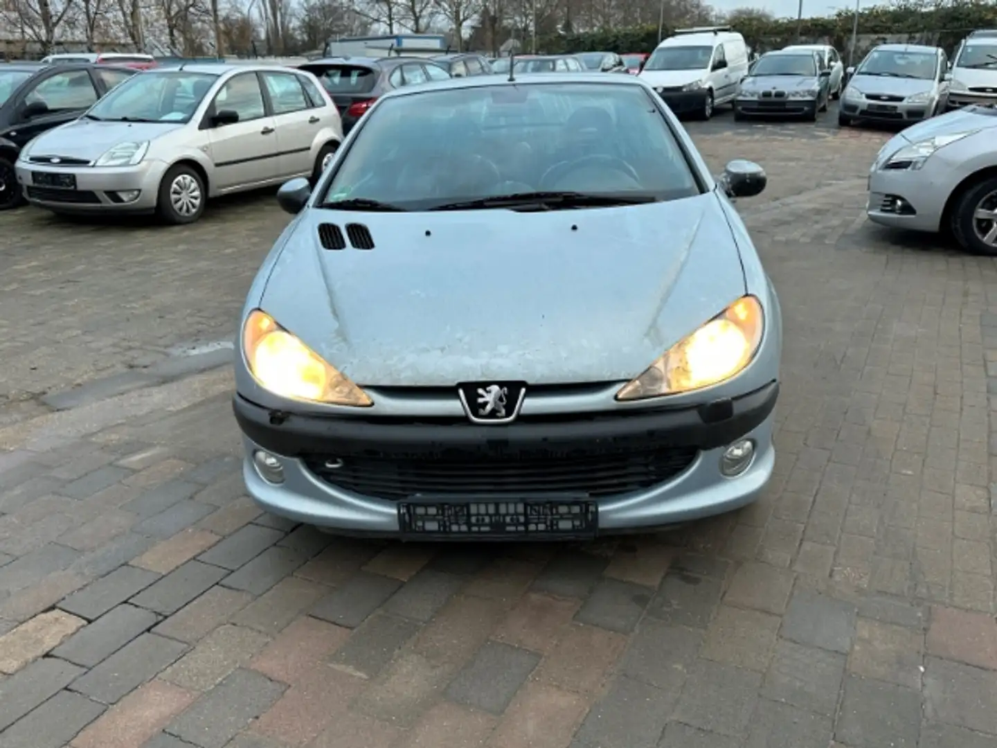 Peugeot 206 CabrioletMIT KOPFDICHTUNG SCHADEN CC Platinum 2.0 Grijs - 1