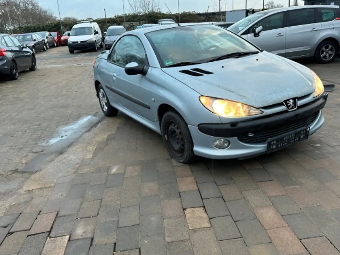 Peugeot 206 CabrioletMIT KOPFDICHTUNG SCHADEN CC Platinum 2.0 Grijs - 2