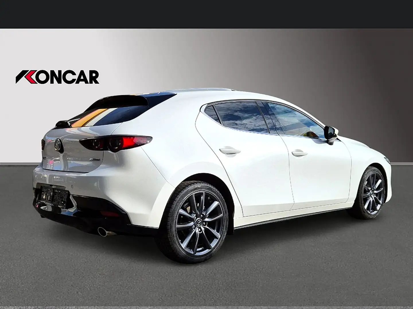 Mazda 3 Mazda3 Skyactiv-G122 Comfort+ /SO/ST Aut. Weiß - 2