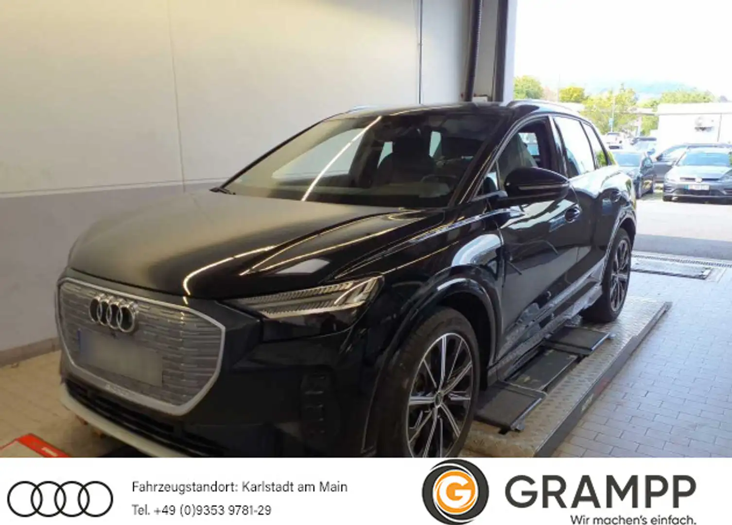 Audi Q4 e-tron 40 +MATRIX+HUD+ASSISTS+VIRTUAL+KAMERA+ Schwarz - 1