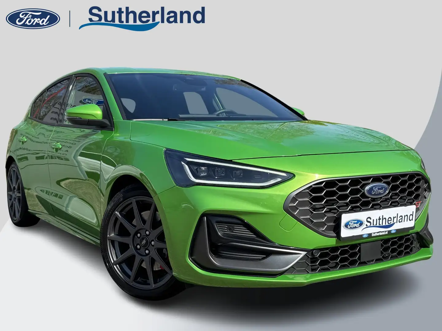Ford Focus 2.3 EcoBoost ST-X 280pk | Winter Pack | Adaptive c Groen - 1