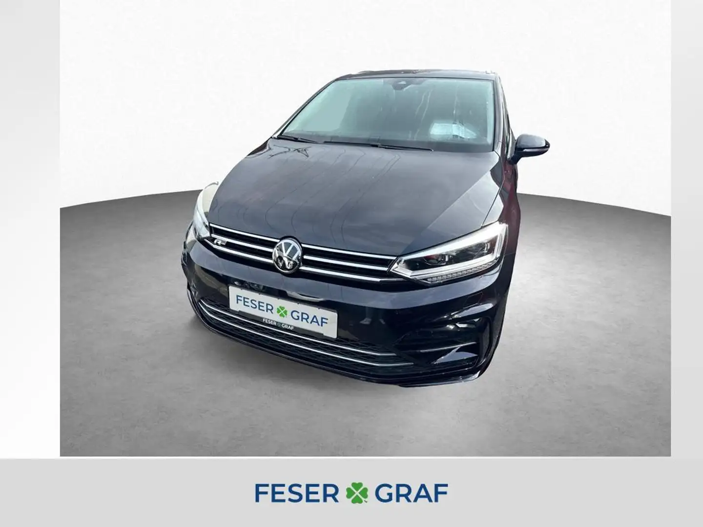 Volkswagen Touran 2.0 TDI R-LINE AHK NAVI ACC LED KAMERA Schwarz - 1